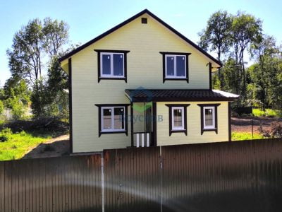 готовый дом из бруса